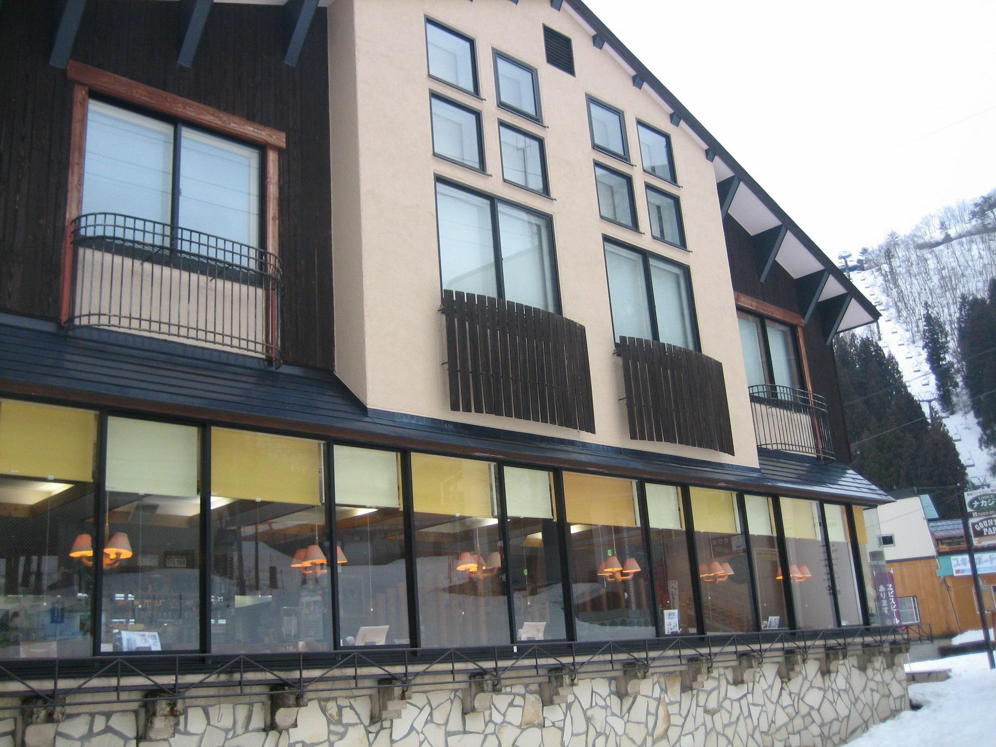 Lodge Nakajima Nozawaonsen Bagian luar foto